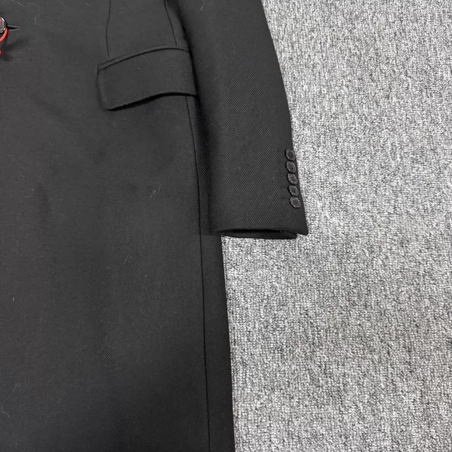 Saint Laurent Paris Saint Laurent Velvet Collar Longline Blazer Size 38 Size XS / US 0-2 / IT 36-38 - 5 Thumbnail