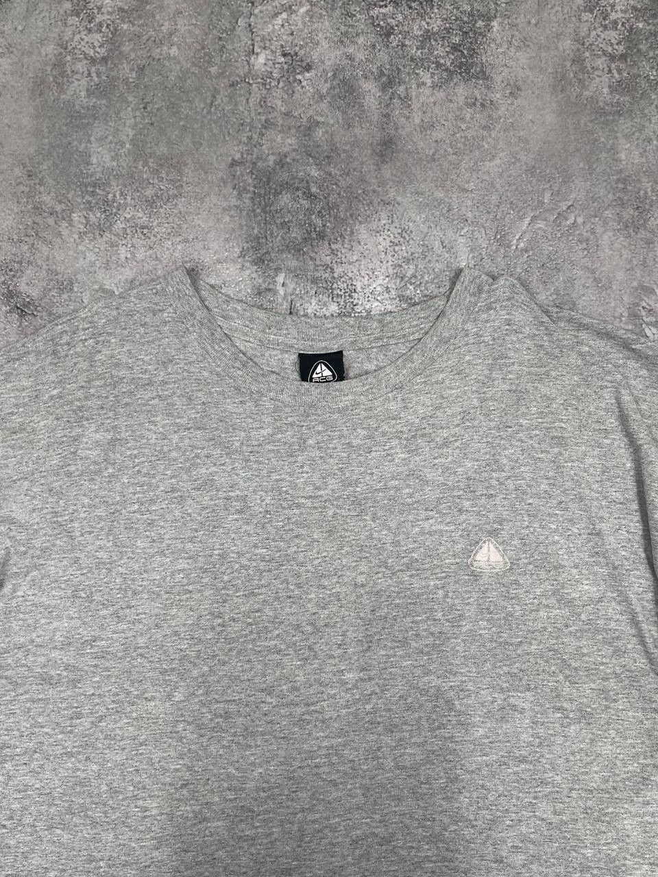Nike Nike ACG Men Cotton T-Shirt Grey Size XL Size US XL / EU 56 / 4 - 2 Thumbnail