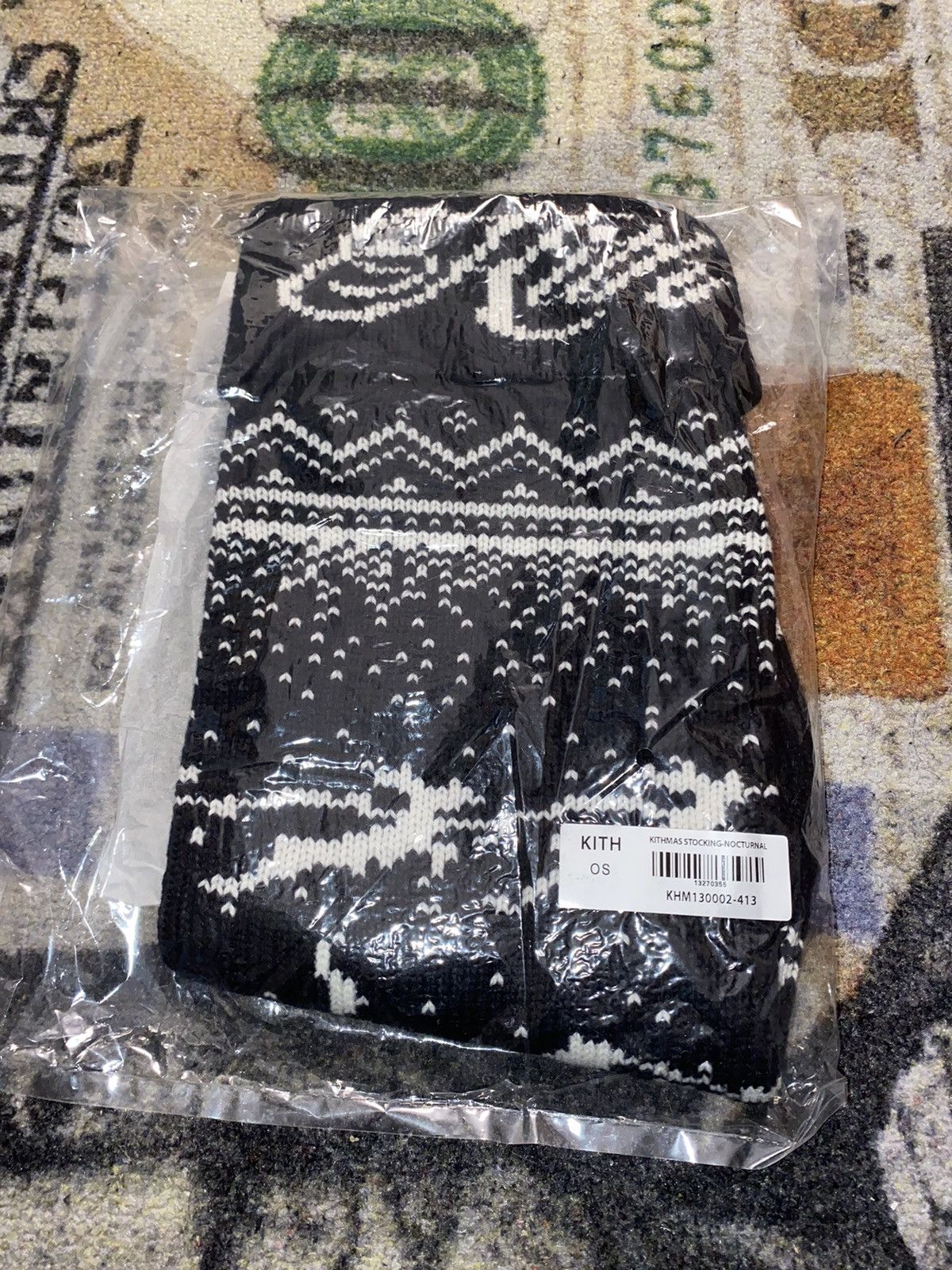 Kith Kith Kithmas Stocking Nocturnal Size ONE SIZE - 2 Thumbnail