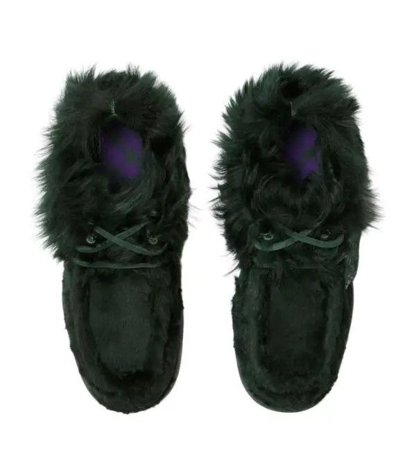 Burberry o1w1db10125 Shearling Creeper Shoes in Green Size US 7 / EU 40 - 4 Thumbnail