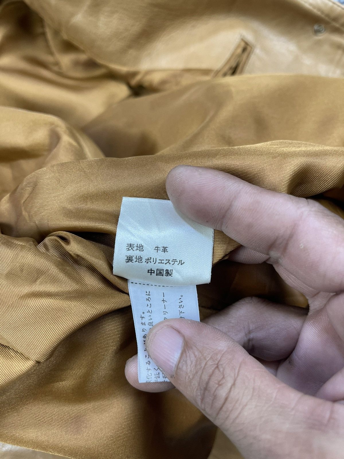 Genuine Leather 23 K Single Breasted Cowhide Leather Blazer Size XS / US 0-2 / IT 36-38 - 17 Thumbnail