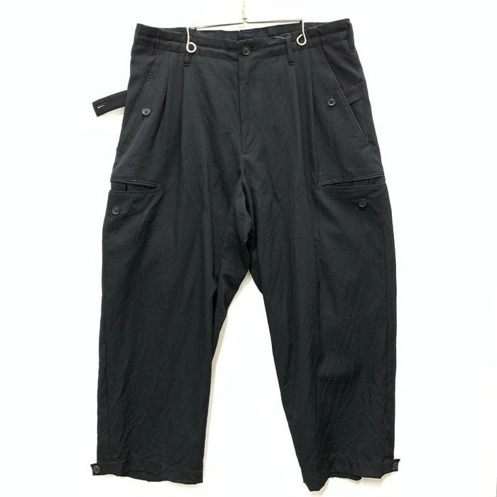 Yohji Yamamoto Yohji Yamamoto POUR HOMME 20aw pants HR-P36-100 Size US 36 / EU 52 - 1 Thumbnail