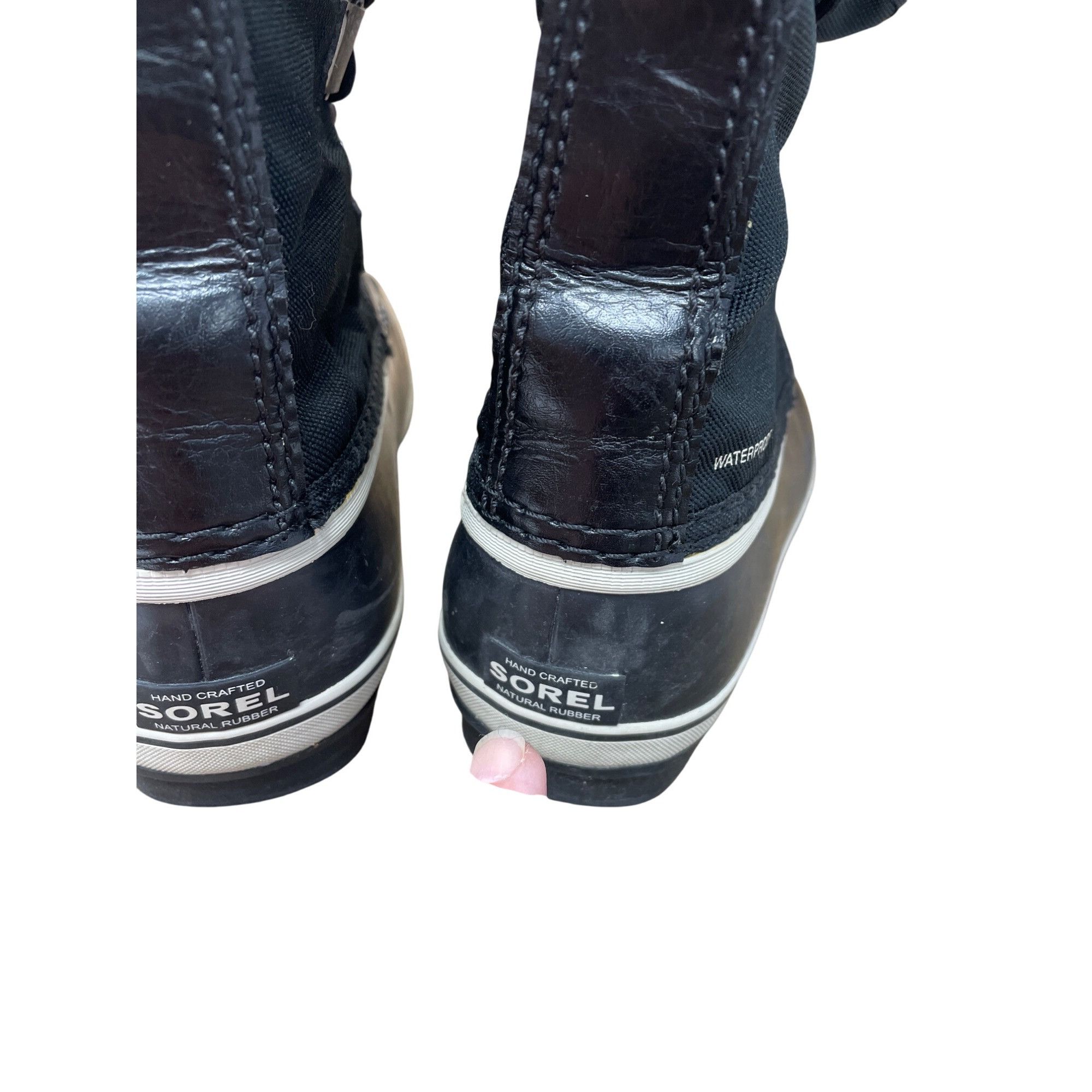 SOREL Sorel Womens Black Waterproof faux fur lined Winter Boots Si Size US 5 / IT 35 - 9 Thumbnail