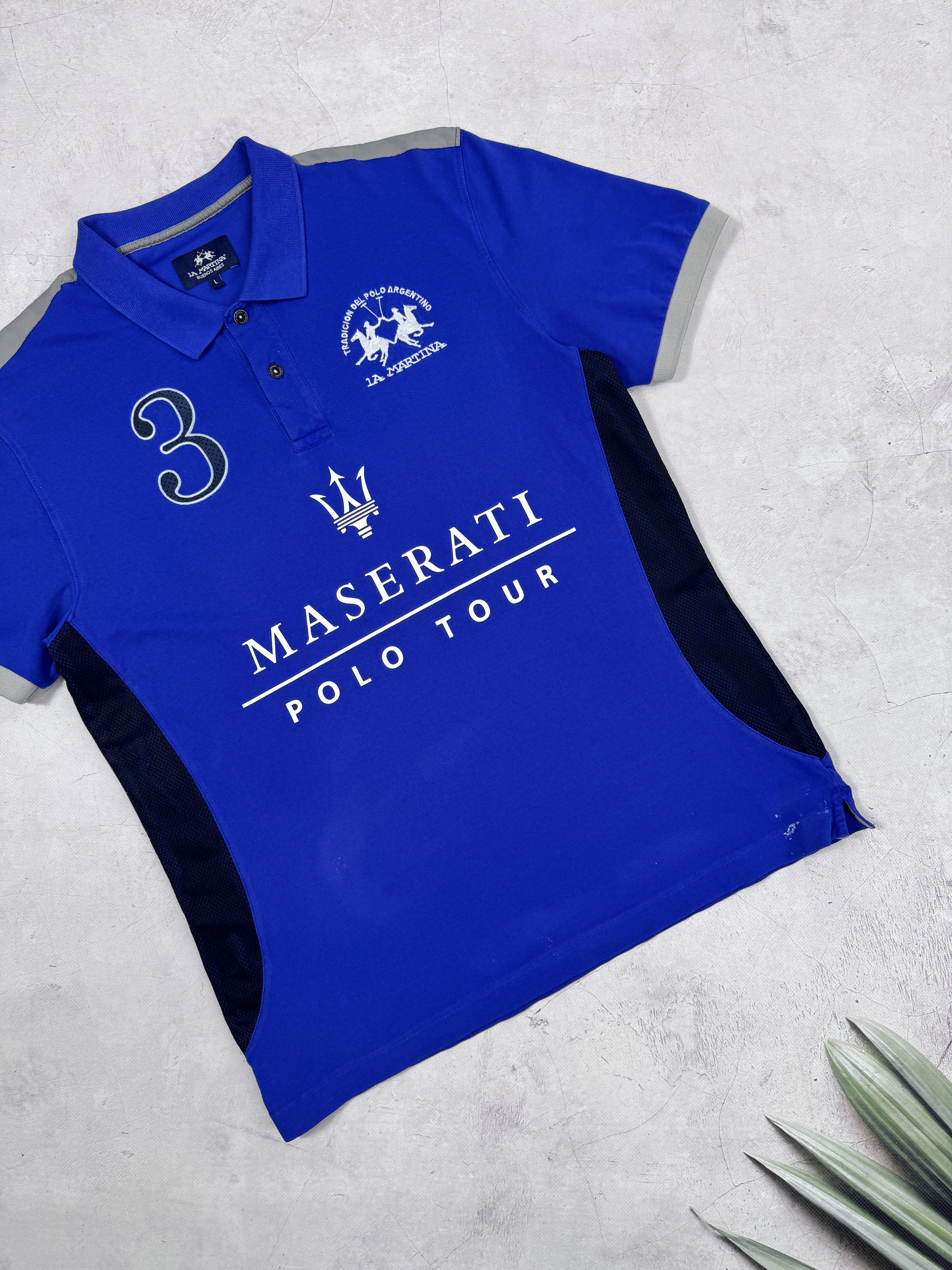 La Martina La Martina Polo Team T-Shirt Maserati #3 Polo Tour Size US M / EU 48-50 / 2 - 1 Thumbnail