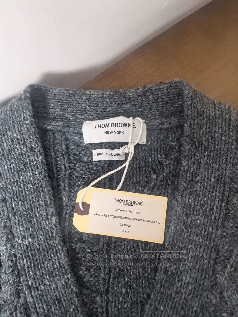 Thom Browne Thom Browne Wool Cardigan Size US M / EU 48-50 / 2 - 2 Thumbnail