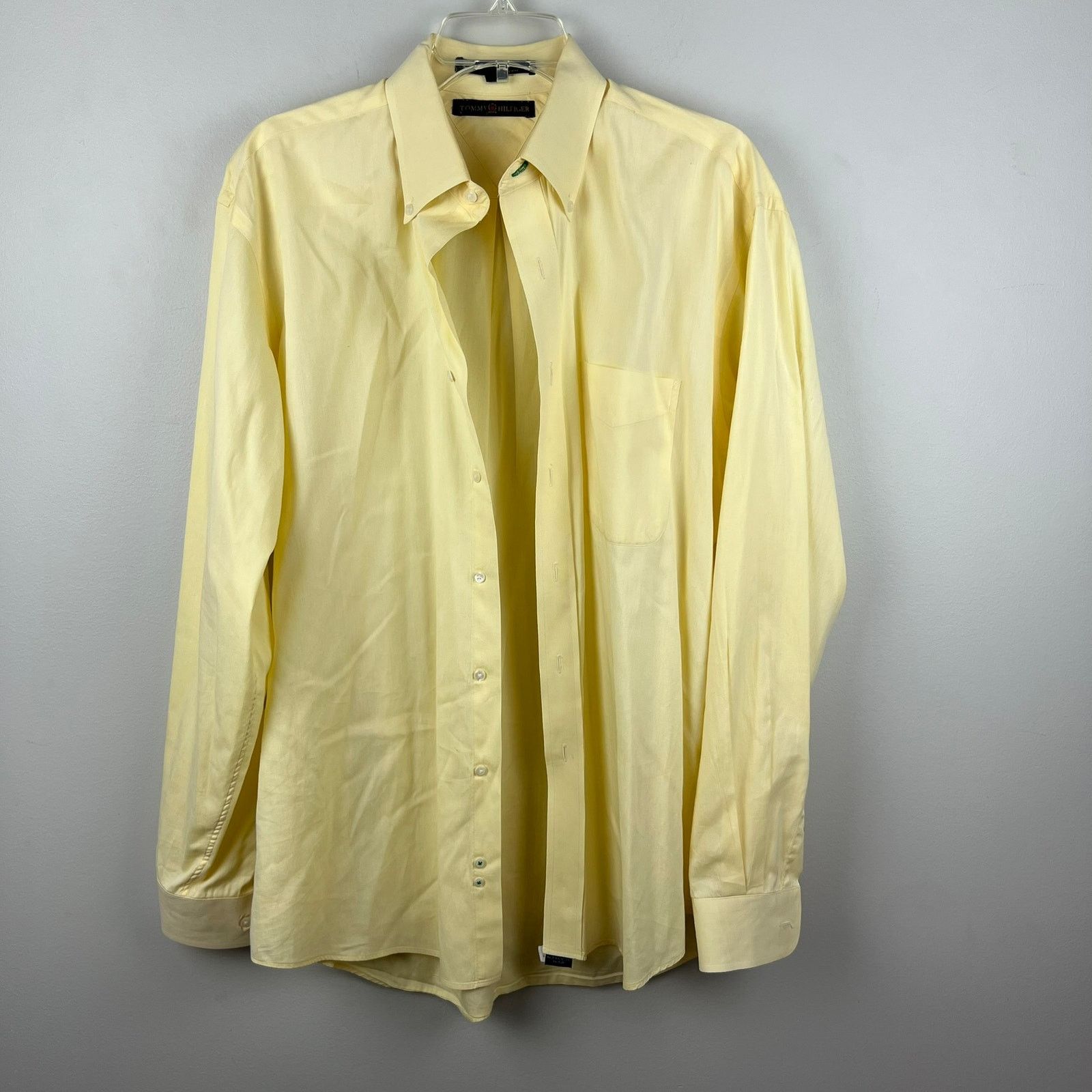Tommy Hilfiger Vintage Tommy Hilfiger Long Sleeve Dress Shirt Size L Size US L / EU 52-54 / 3 - 1 Thumbnail