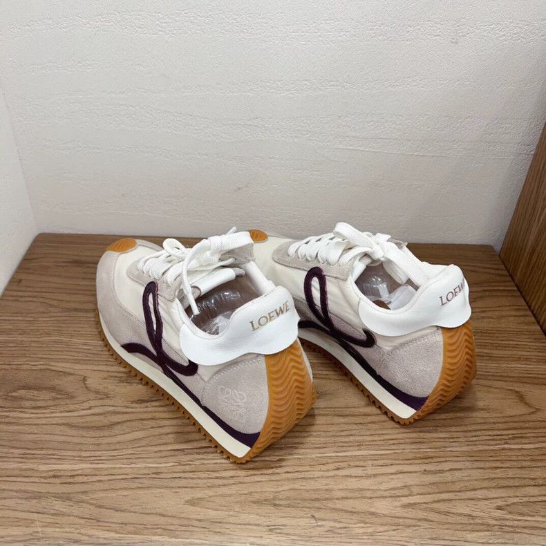Loewe LOEWE White sneakers Size US 4.5 / IT 34.5 - 4 Thumbnail