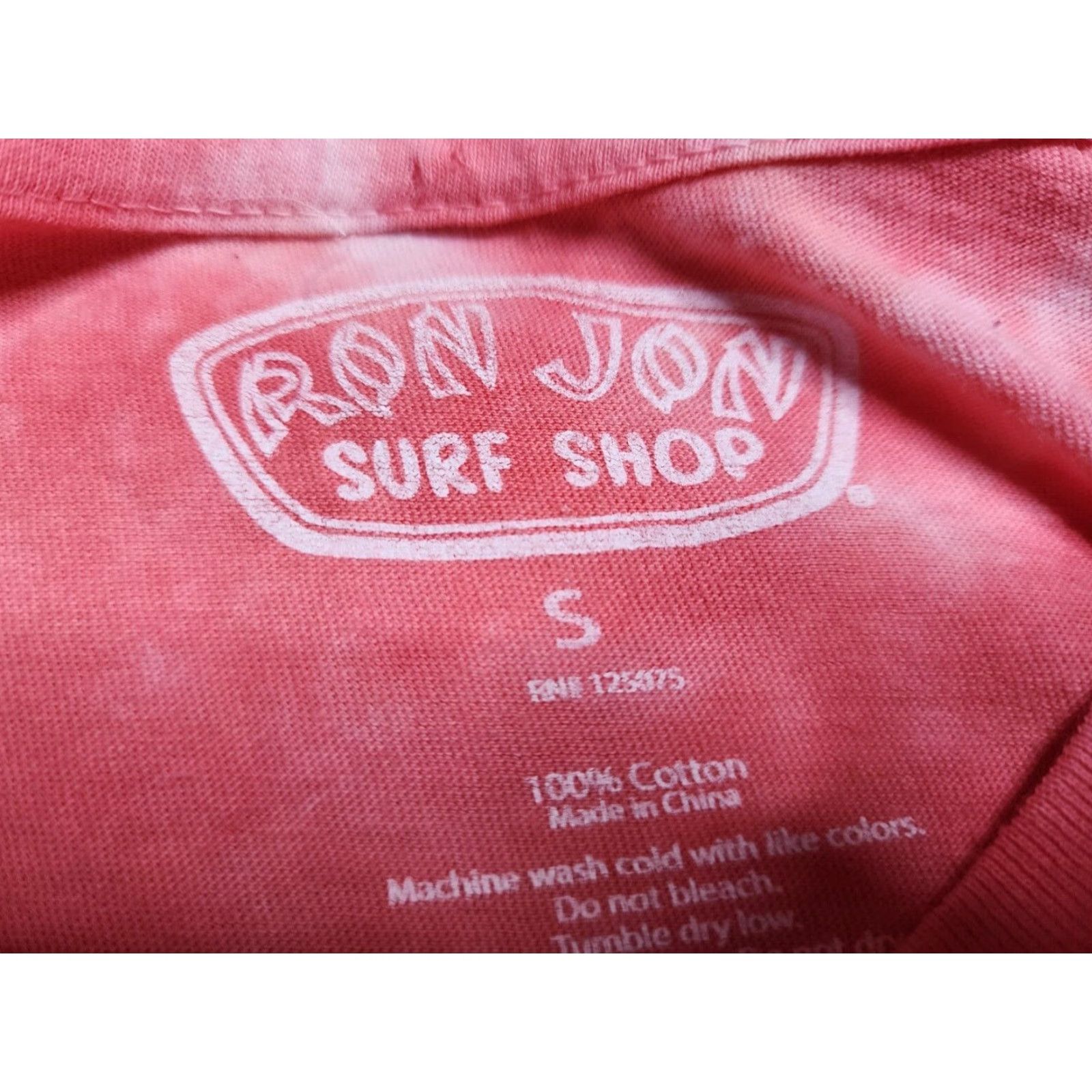 Ron Jon Surf Shop Ron Jon Surf Shop Tie Dye T-Shirt Womens S Pink Classic Size S / US 4 / IT 40 - 4 Thumbnail