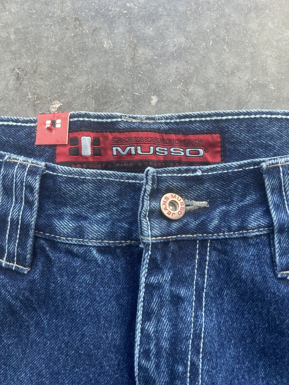JNCO × Vintage BNWT Vintage Y2K Musso Baggy Carpenter Jeans 38x34 Size US 38 / EU 54 - 8 Thumbnail