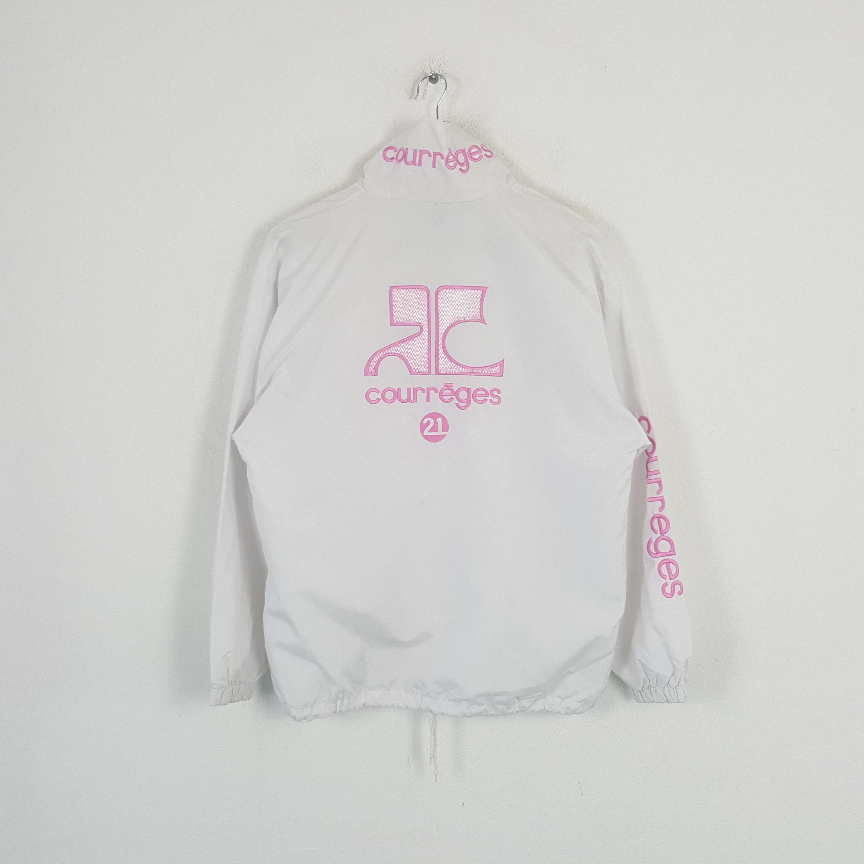 Courreges Vintage Courreges Italian Embroidery Spellout Jacket C291N7 Size US L / EU 52-54 / 3 - 1 Thumbnail