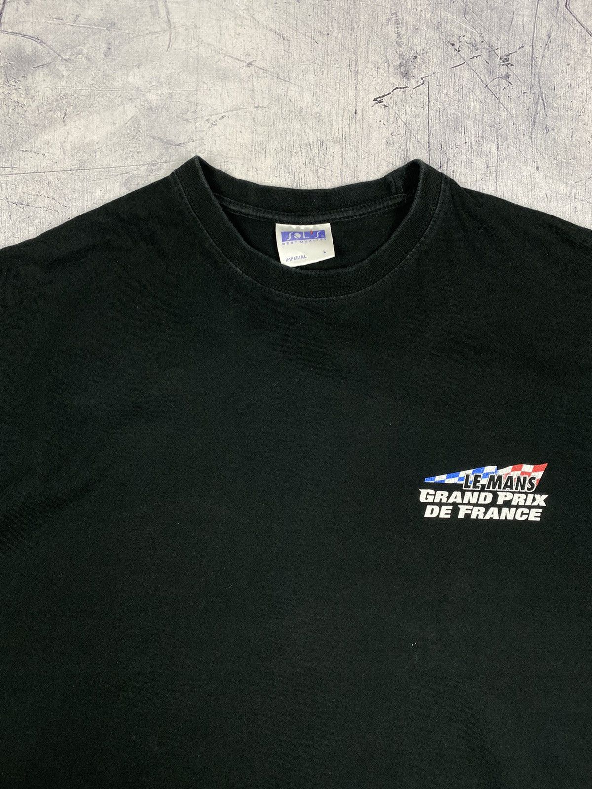 Vintage Vintage 00s Grand Prix De France Le Mans Racing Tee f1 y2k Size US L / EU 52-54 / 3 - 13 Thumbnail