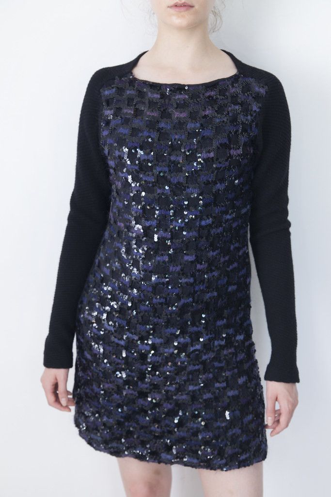 Helmut Lang AW91 sequin dress Size M / US 6-8 / IT 42-44 - 1 Thumbnail