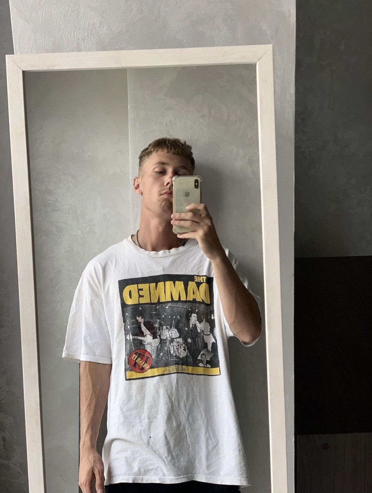 Band Tees × Vintage the damned early 80s tshirt extremely rare Size US L / EU 52-54 / 3 - 3 Thumbnail