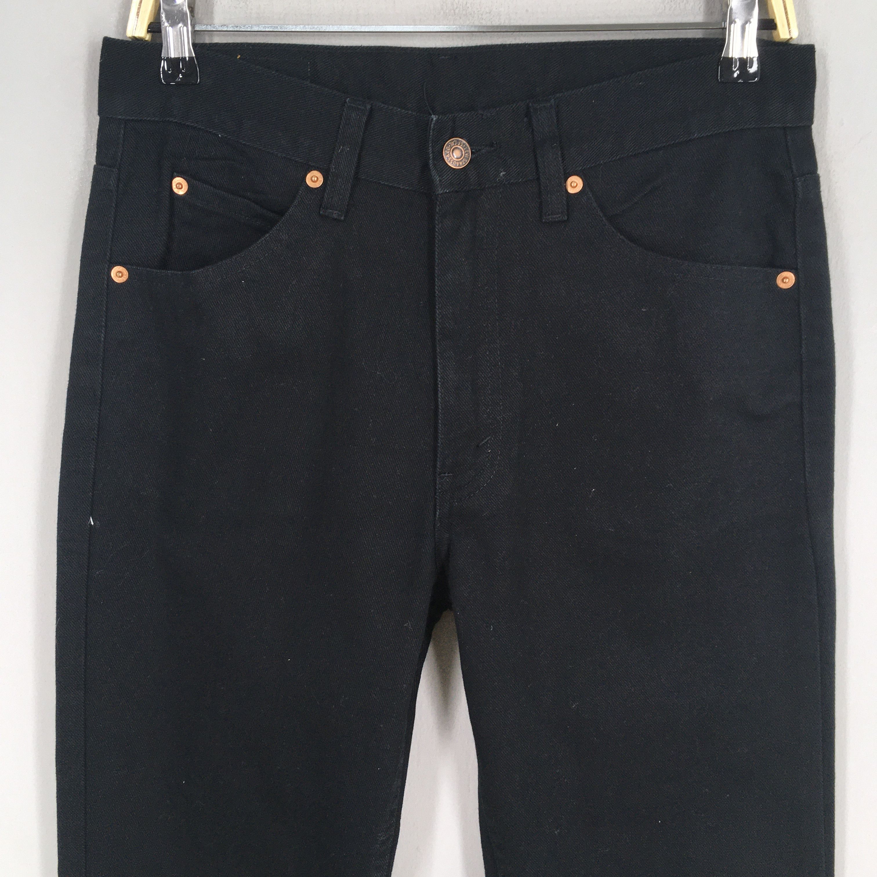 Jean Size 30X28 Levi's 517 Faded Stonewash Flare Bootcut Jeans Size US 30 / EU 46 - 2 Thumbnail