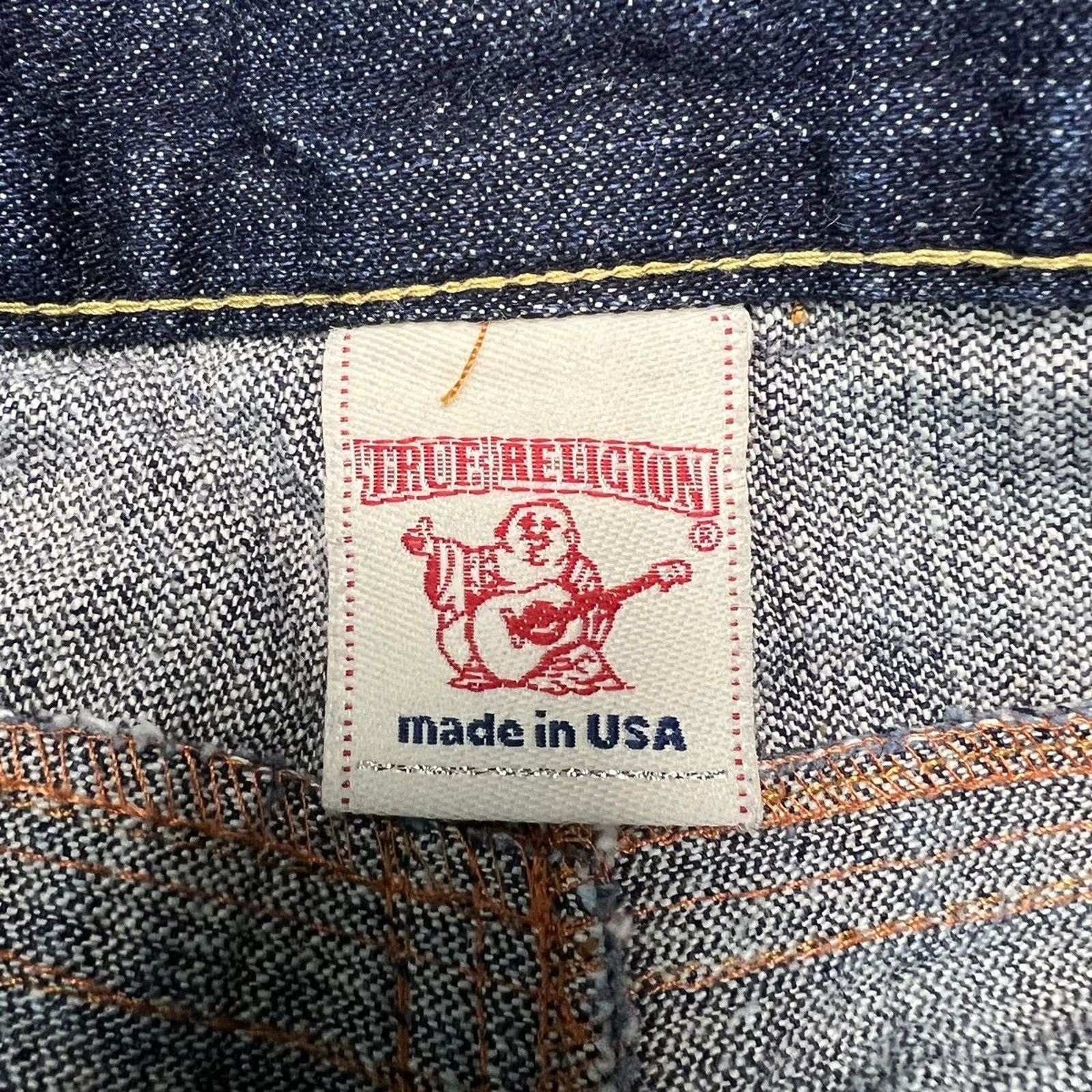 True Religion × Vintage Vintage True Religion Billy Jeans 36x32 USA Bootcut Denim Size US 36 / EU 52 - 8 Thumbnail