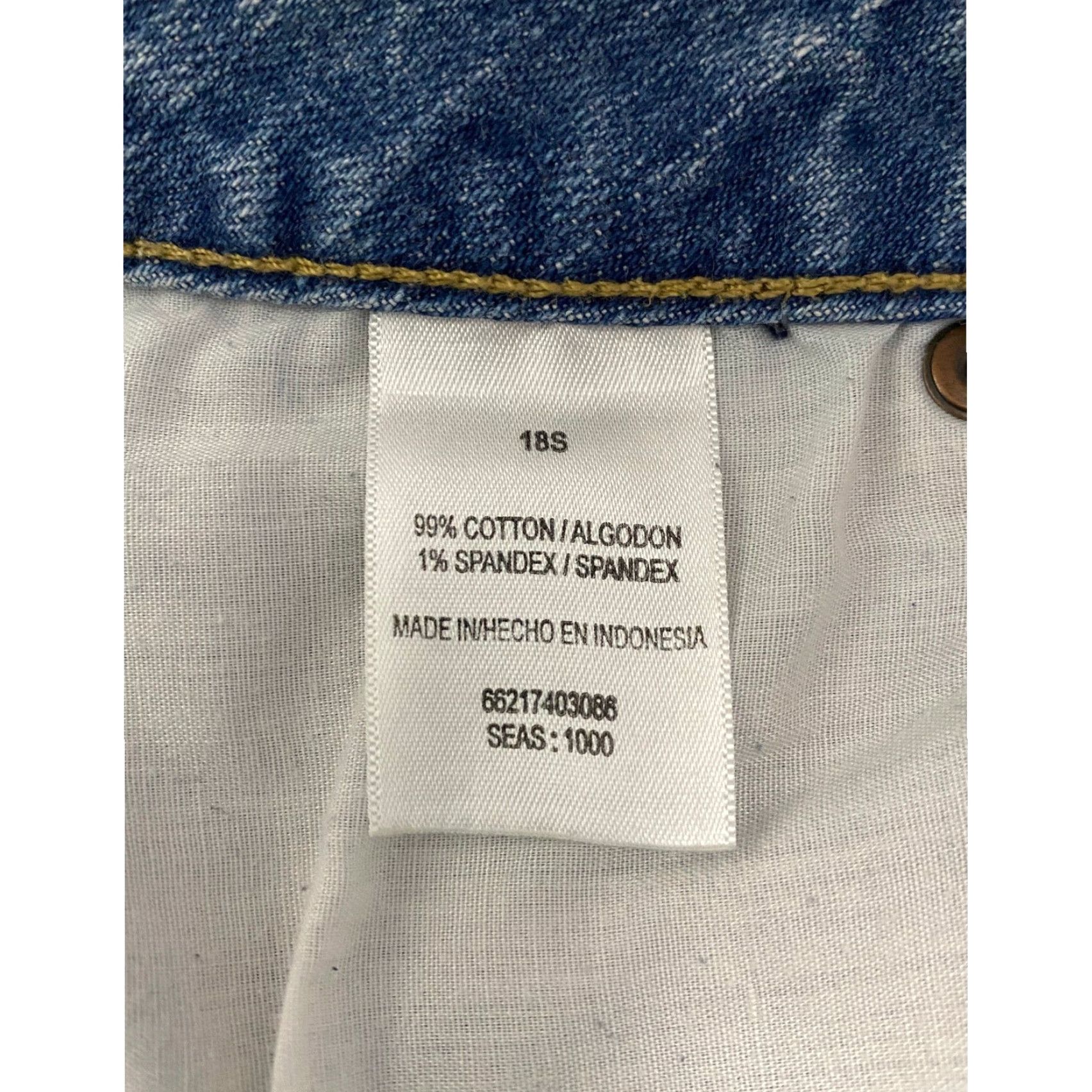 Route 66 VINTAGE Route 66 Bootcut Jeans Women's Plus Size 18 Short Blue 36x27 Casual Denim Pockets Comfort Size 40" / US 18 - 4 Thumbnail