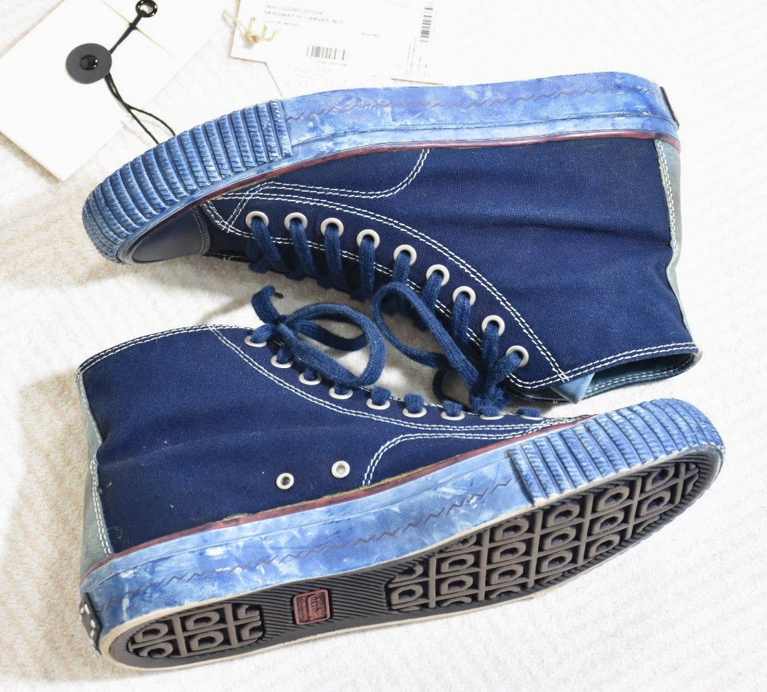 Visvim Visvim ICT Skagway Hi Canvas（N.D.） indigo Size US 8 / EU 41 - 8 Thumbnail