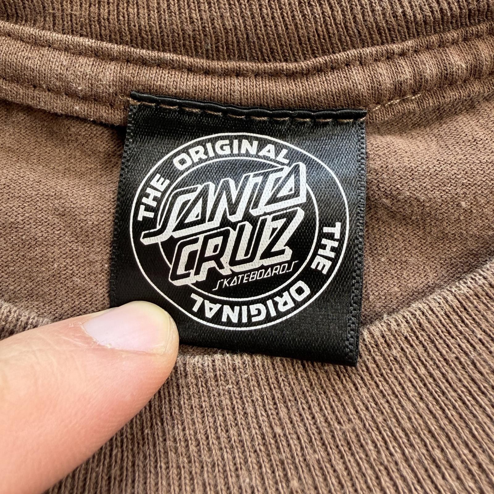 Santa Cruz Skateboards Santa Cruz Skateboards Logo T Shirt Brown Small Graphic Tee Size US S / EU 44-46 / 1 - 4 Thumbnail