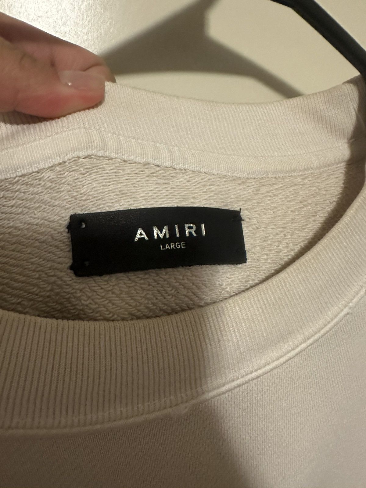 Amiri AMIRI Sweater Blue Bandana Logo Size US L / EU 52-54 / 3 - 3 Thumbnail