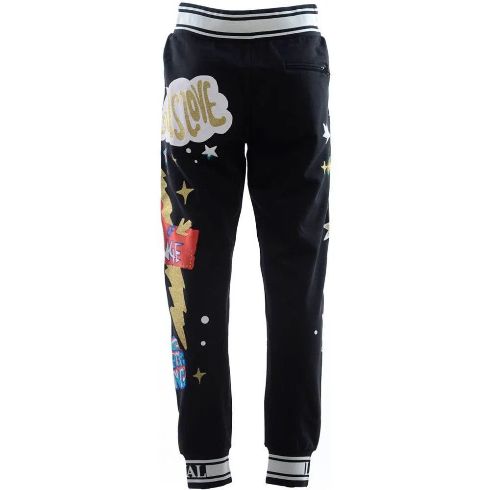 Dolce & Gabbana o1y0125 Jogger & Sweatpant in Black Size US 30 / EU 46 - 2 Thumbnail