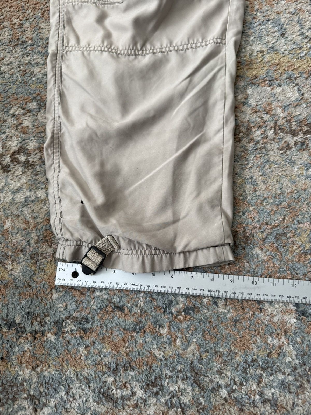 Gap VTG Gap Rave Parachute Cargo Pants 38 Tan Distressed Faded Size US 38 / EU 54 - 9 Thumbnail