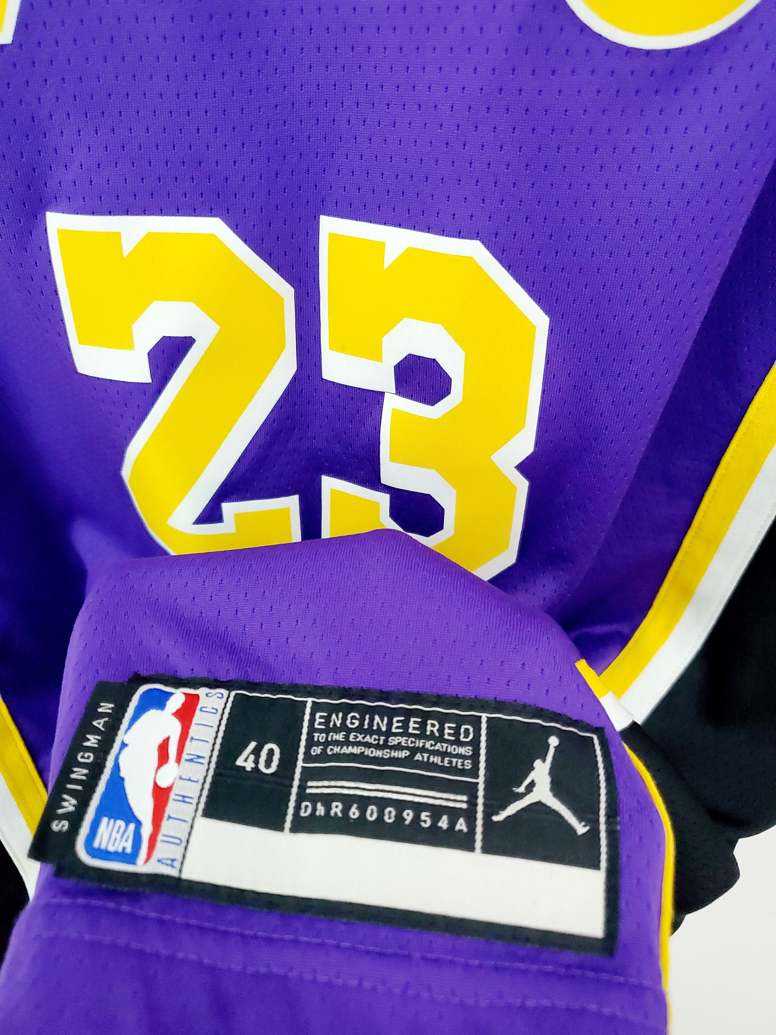 Jordan Brand × NBA Nike Los Angeles Lakers LeBron James jersey new condition S Size US S / EU 44-46 / 1 - 6 Thumbnail