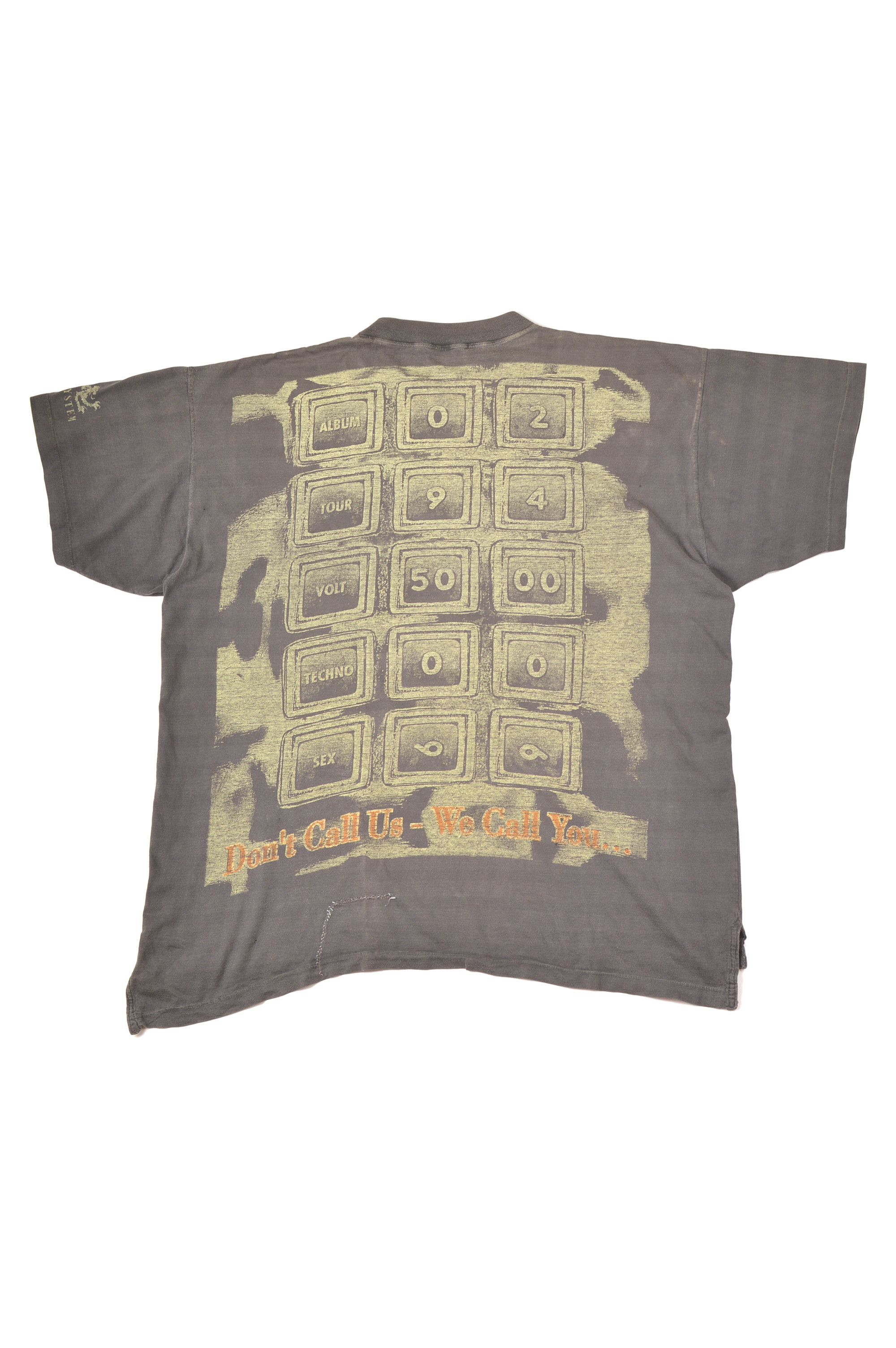 Band Tees × Vintage Distressed Vintage Hotthard Tour 94 1994 Rock T-Shirt Size US XL / EU 56 / 4 - 10 Thumbnail