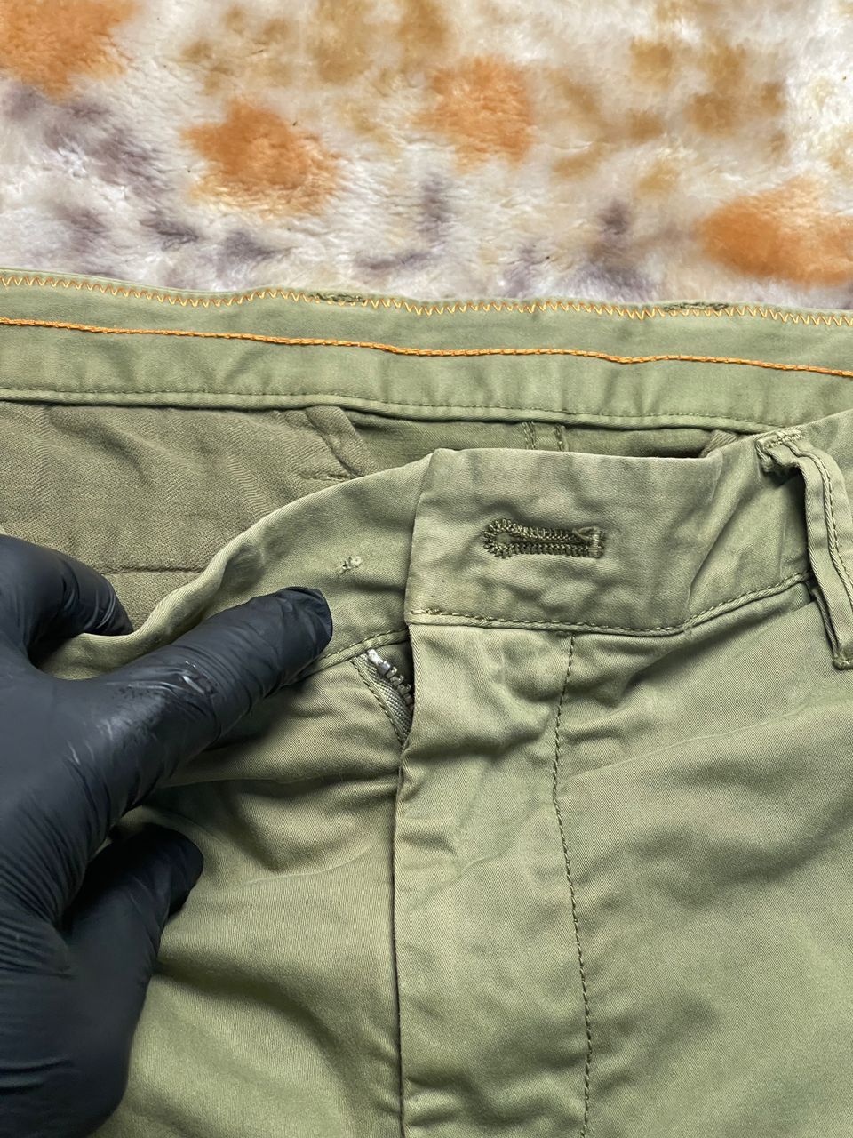 291295=Homme 291295 Homme Olive Green Long Pants Size US 32 / EU 48 - 4 Thumbnail