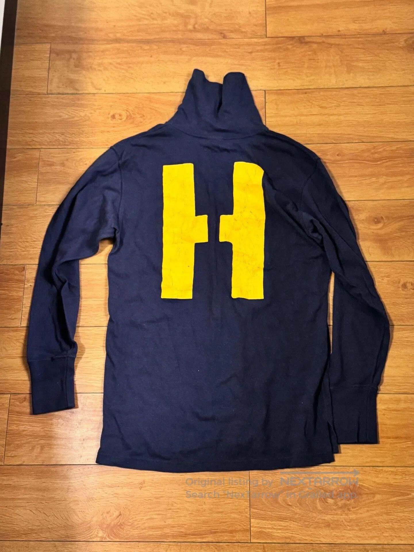 Freewheelers Vintage Navy Blue Long Sleeve T. Size US M / EU 48-50 / 2 - 2 Thumbnail