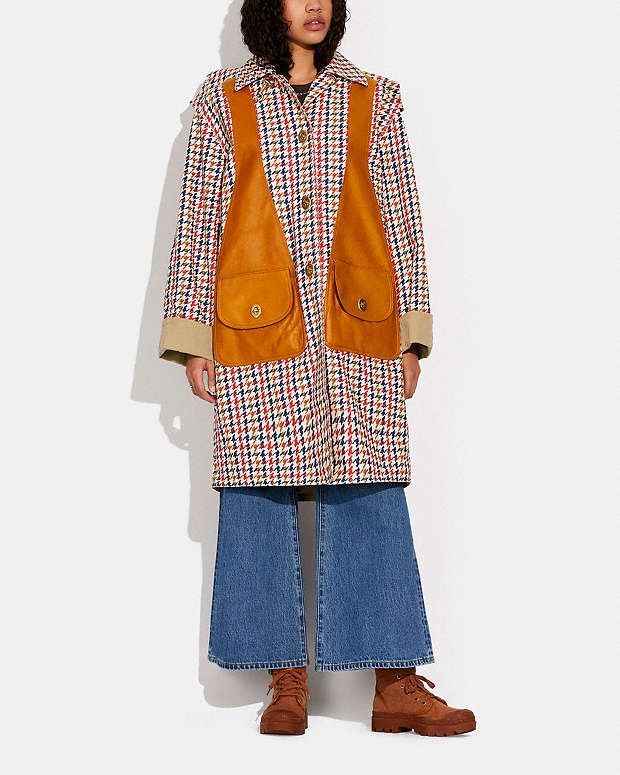Coach Coach Bonnie Cashin Plaid Cotton Waterproof Coat Size S / US 4 / IT 40 - 13 Thumbnail