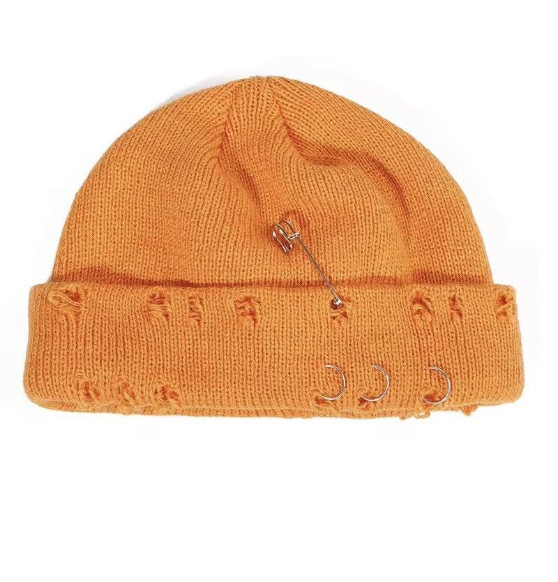 Vintage Retro Punk Gothic style y2k handmade hat Size ONE SIZE - 4 Thumbnail