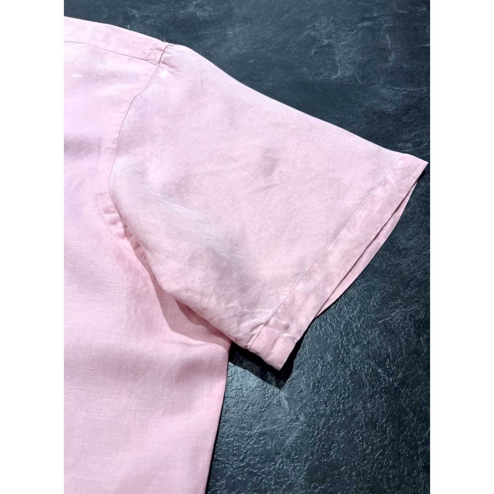 Ralph Lauren Polo Ralph Lauren Shirt Button-Down 4XT Pink Classic Fit Pony Mens Short Sleeve Button-Up Size US XXL / EU 58 / 5 - 2 Thumbnail