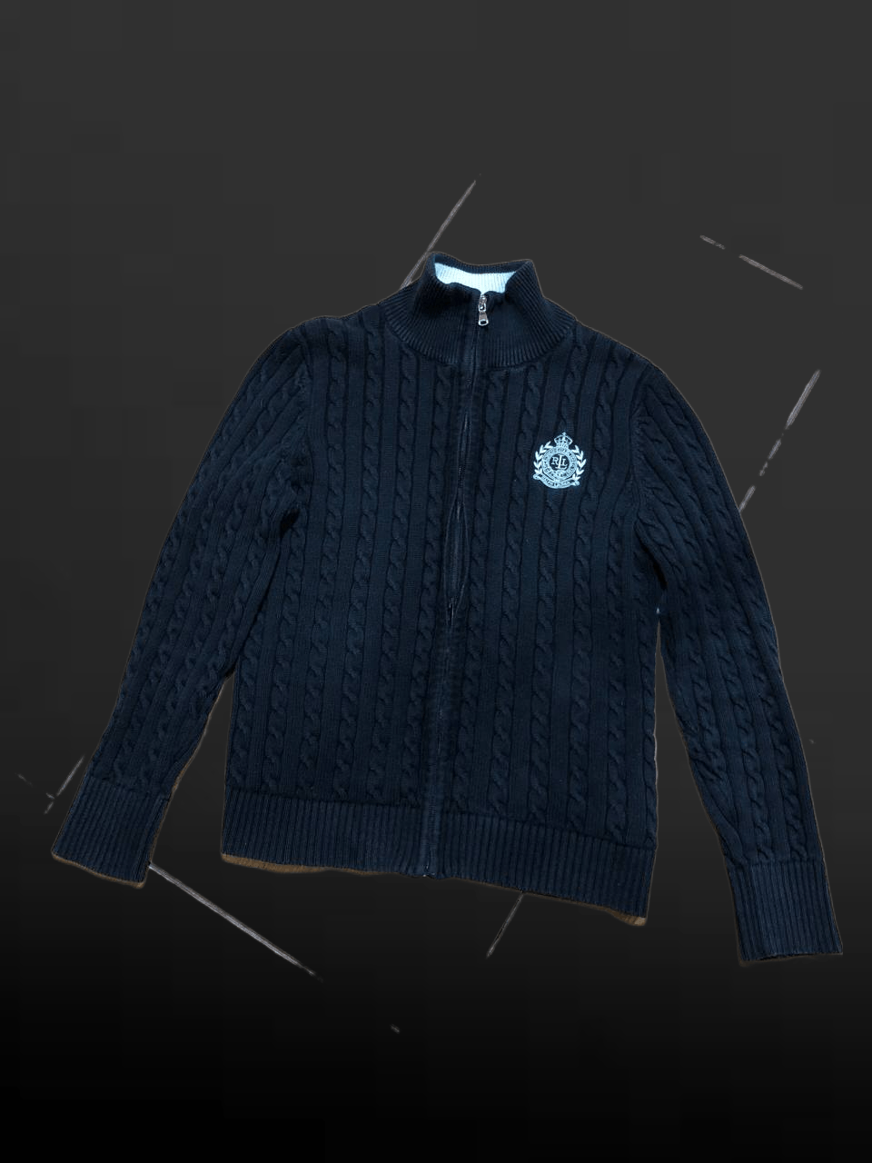 Polo Ralph Lauren Lauren Ralph Lauren Active Sweater Womens CABLE Size L / US 10 / IT 46 - 1 Thumbnail