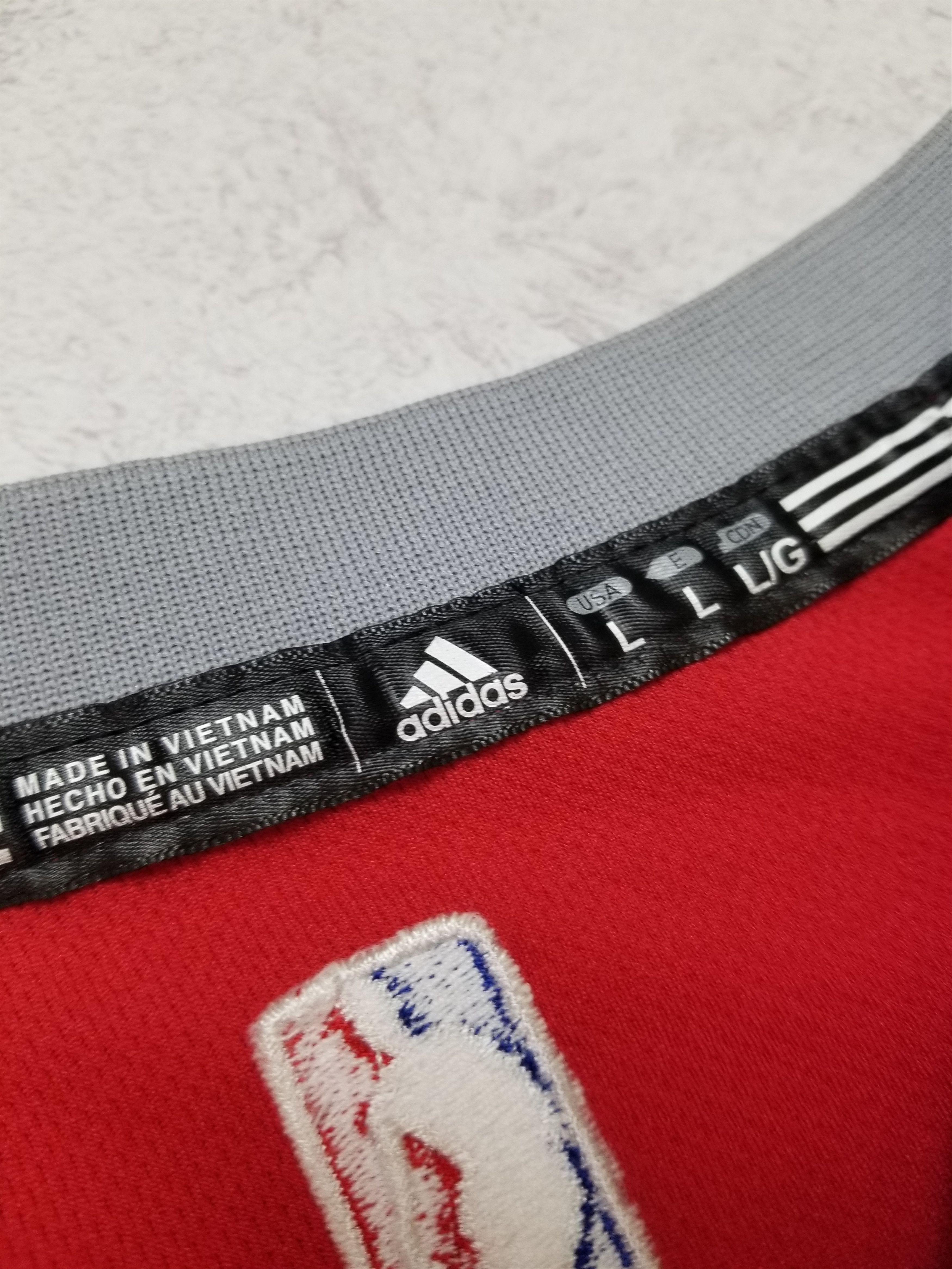 Adidas Adidas Houston Rockets #13 James Harden Red Jersey Size US L / EU 52-54 / 3 - 18 Thumbnail