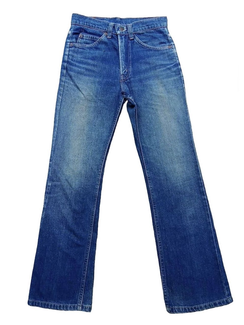image of VTG 1981 Levis 517 Orange Tab No 8 Denim Flare Bootcut Jeans, Men's (Size 29)