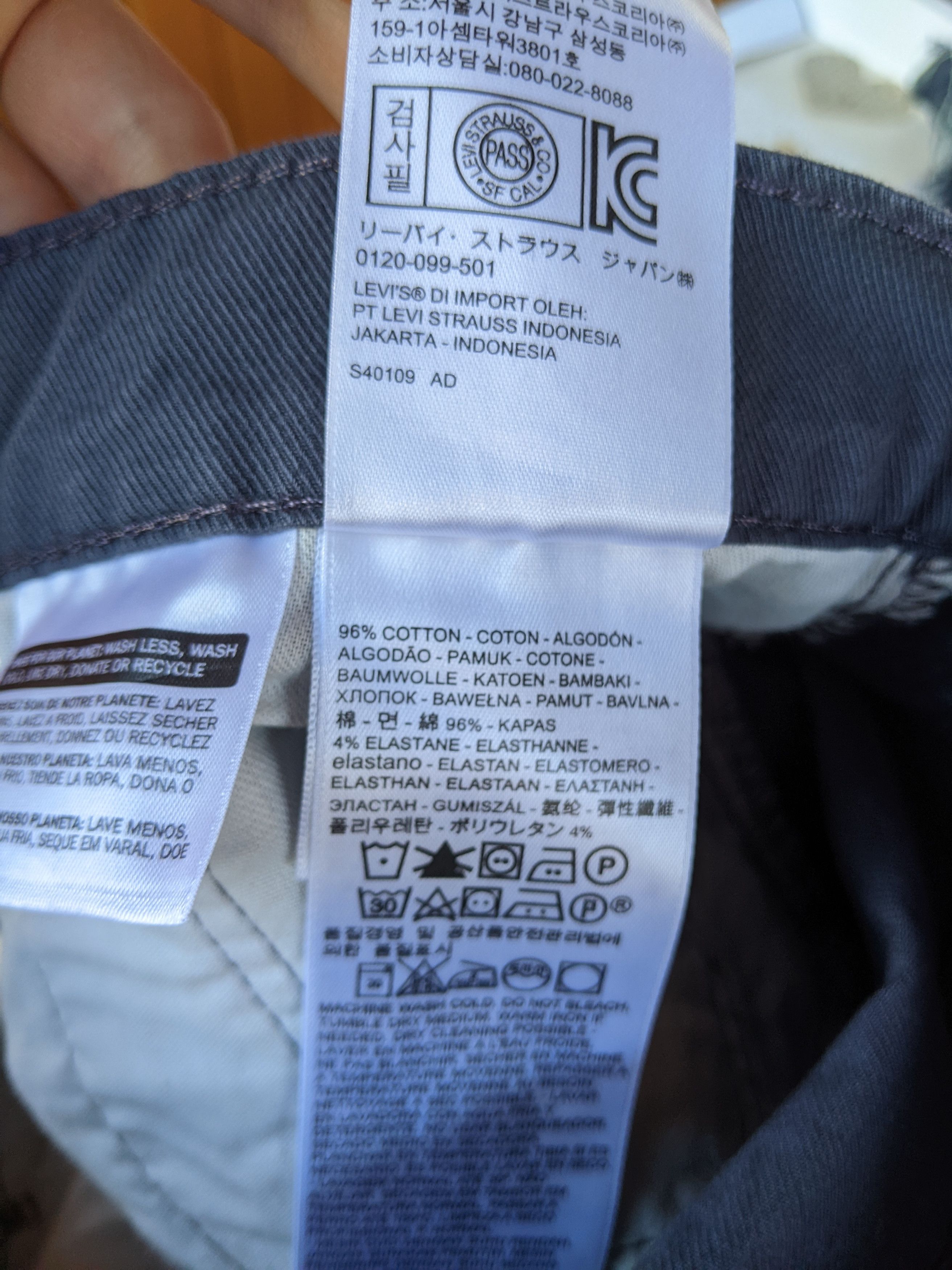 Levi's NEW* Levis 512 Slim Taper Jeans Denim with Tags W32 L32 Size US 34 / EU 50 - 18 Thumbnail