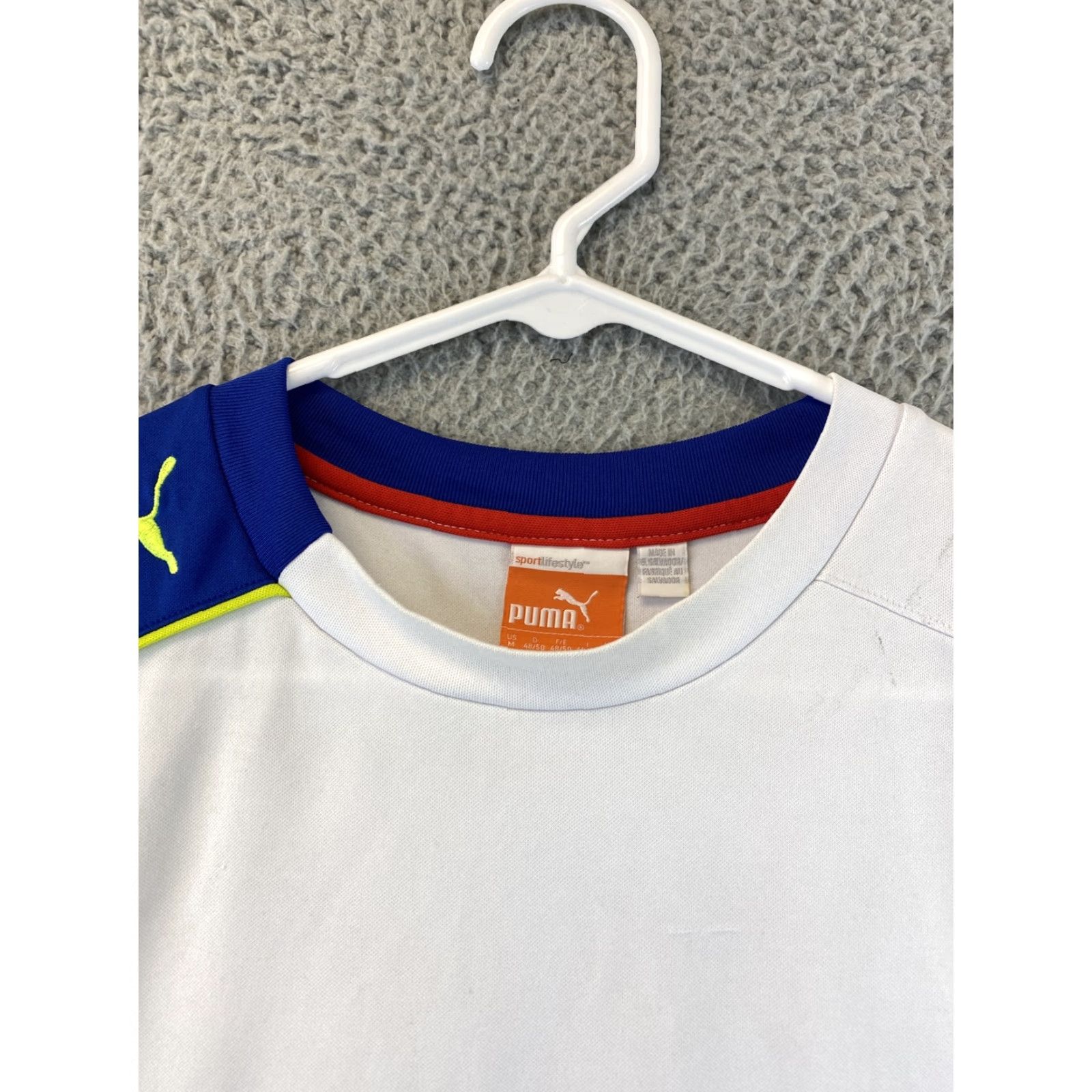 Champion Puma Dri Fit Tee M - Performance Athletic T Moisture Wick T-shirt / 89-29 Size US M / EU 48-50 / 2 - 3 Thumbnail