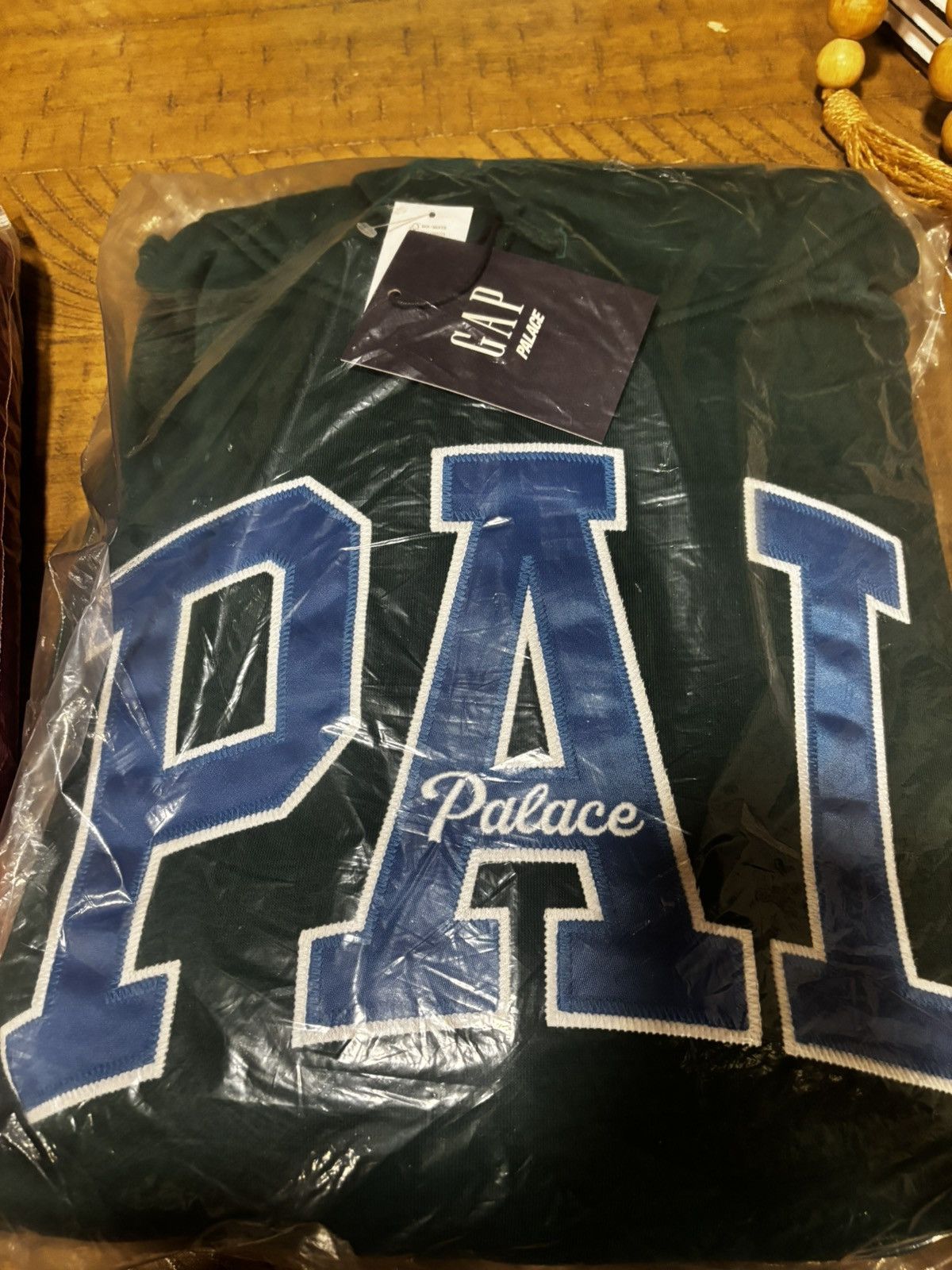 Gap × Palace Palace GAP Green Hoodie Size US L / EU 52-54 / 3 - 3 Thumbnail