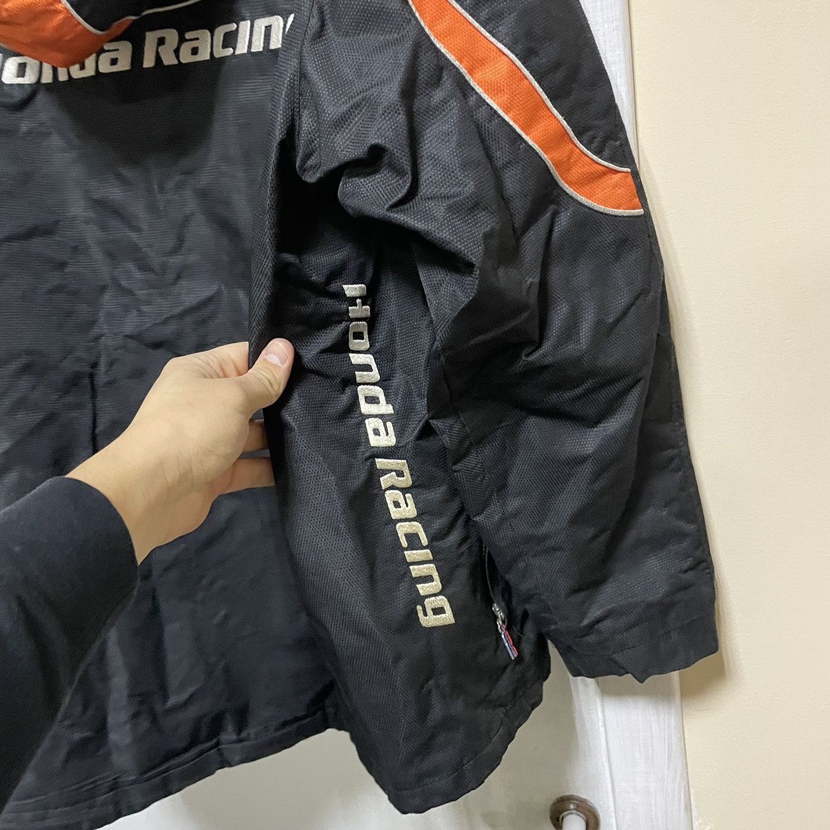 Honda Honda MICHELIN GOODYEAR VINTAGE RACING JACKET bomber fleece Size US XL / EU 56 / 4 - 6 Thumbnail