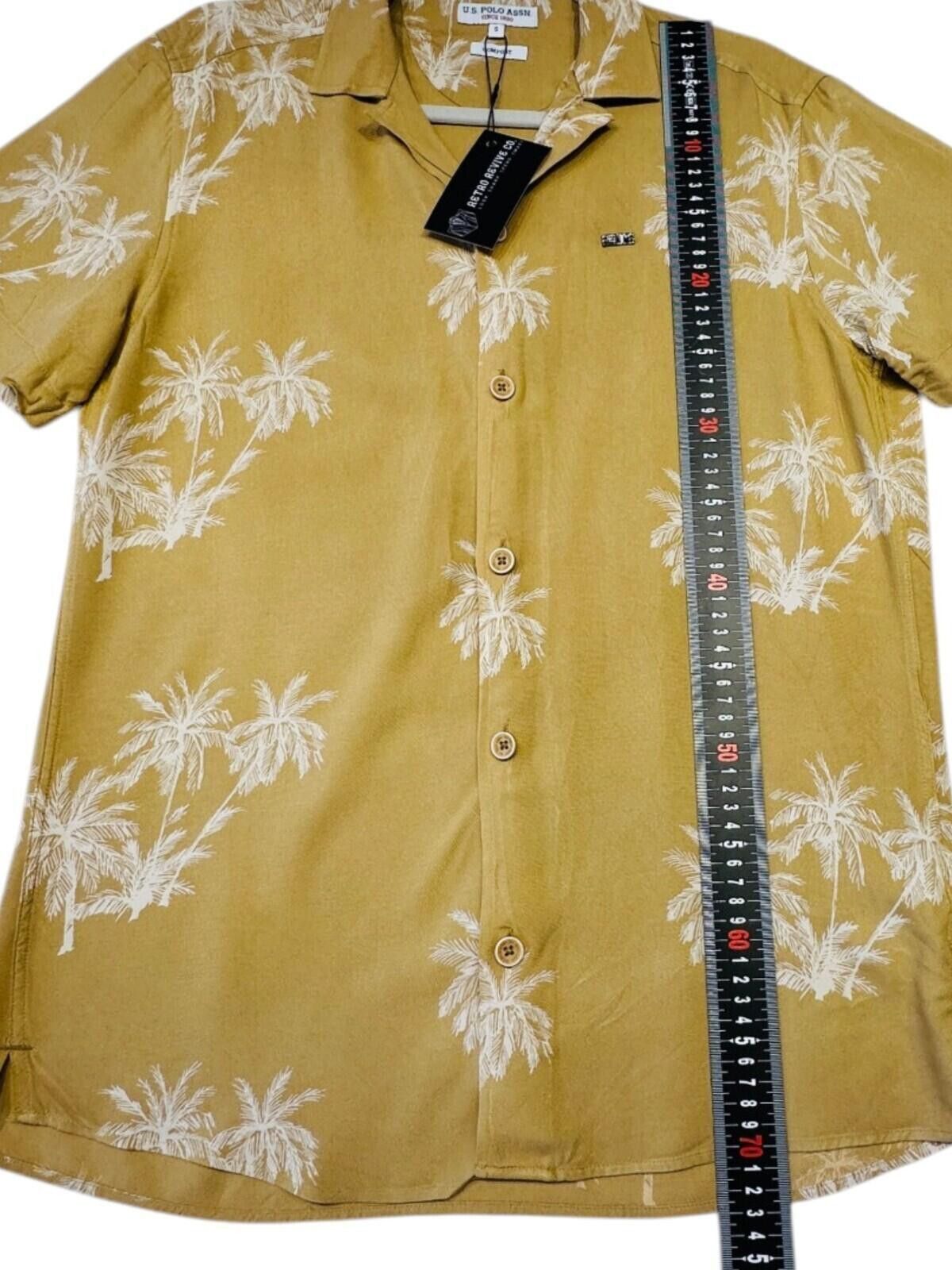 U.S. Polo Assn. U.S. Polo Assn. Shirt Men's UK Size S Yellow Palm Tree Size US S / EU 44-46 / 1 - 11 Thumbnail