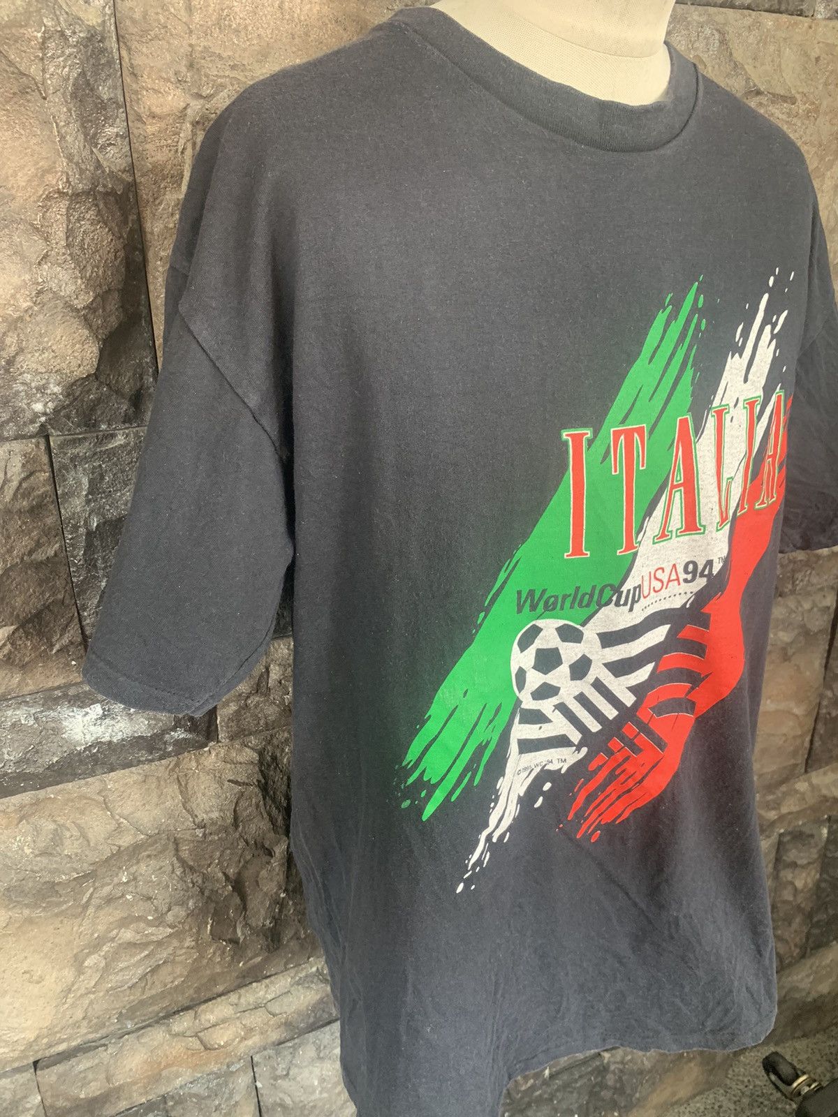 Nutmeg × Vintage Vintage 90s World Cup USA 1994 Nutmeg T shirt Size US L / EU 52-54 / 3 - 5 Thumbnail