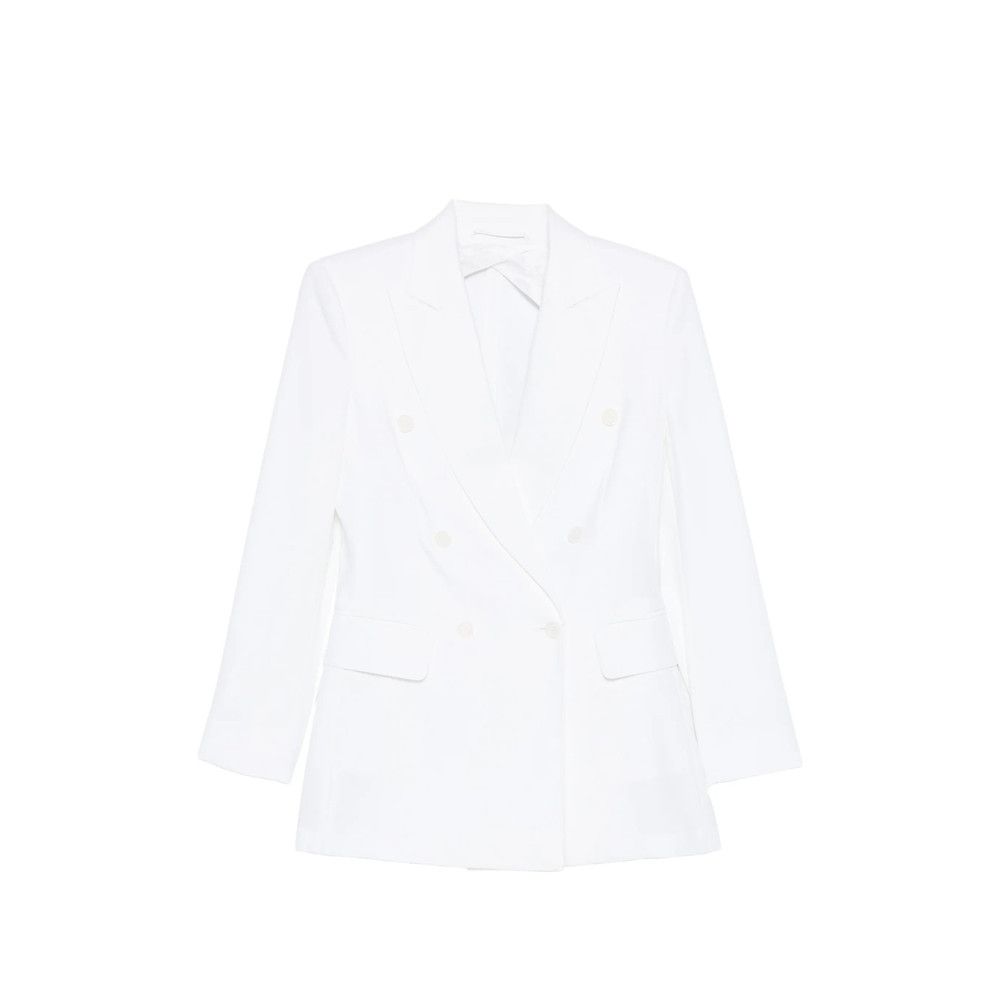 Max Mara Max Mara WHITE Jackets - Blazers Size S / US 4 / IT 40 - 1 Thumbnail
