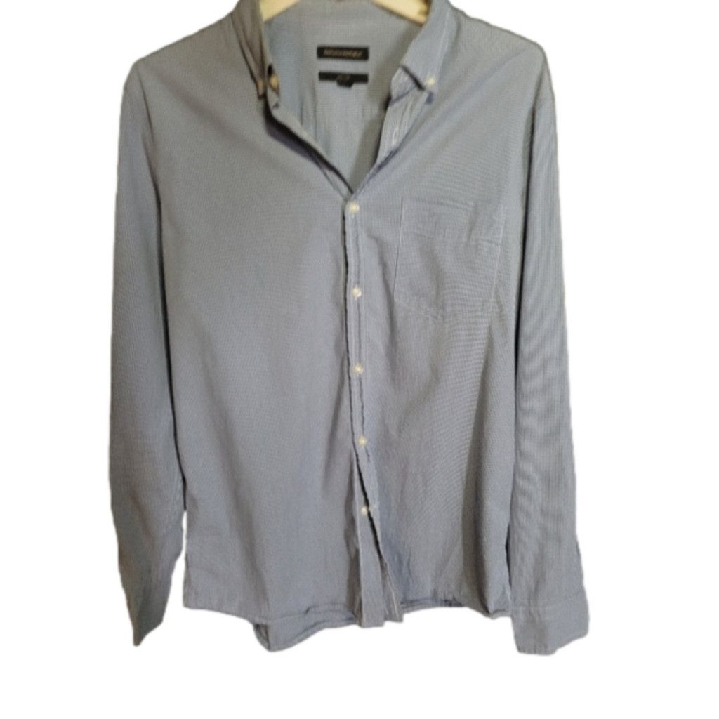Banana Republic Banana Republic, men's shirt, blue/white stripes,nwot Size US L / EU 52-54 / 3 - 1 Thumbnail