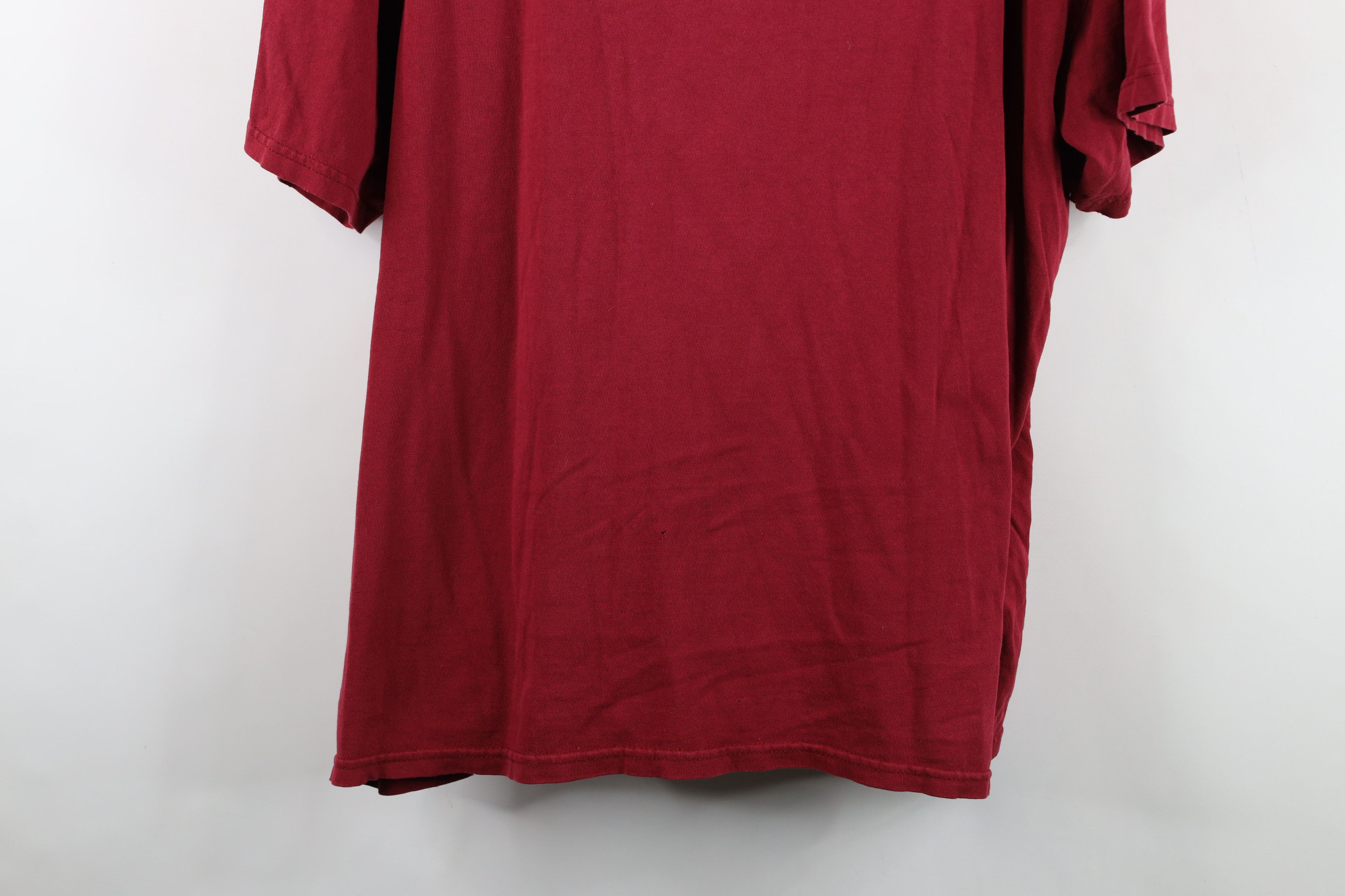 Nike Vintage 90s Nike Scott Big Swoosh Short Sleeve T-Shirt Size US XXL / EU 58 / 5 - 3 Thumbnail