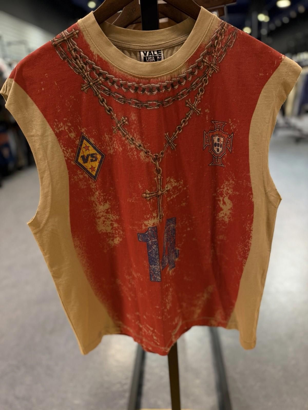 Vale Vale Forever Chain Tank Top Red Colorful Authentic (M) Size US M / EU 48-50 / 2 - 3 Thumbnail