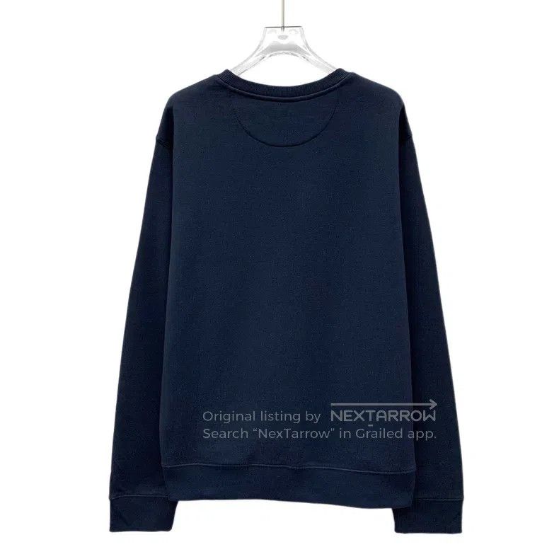 Valentino Valentino logo Wheat ear embroidered cotton crew neck long Size M / US 6-8 / IT 42-44 - 2 Thumbnail