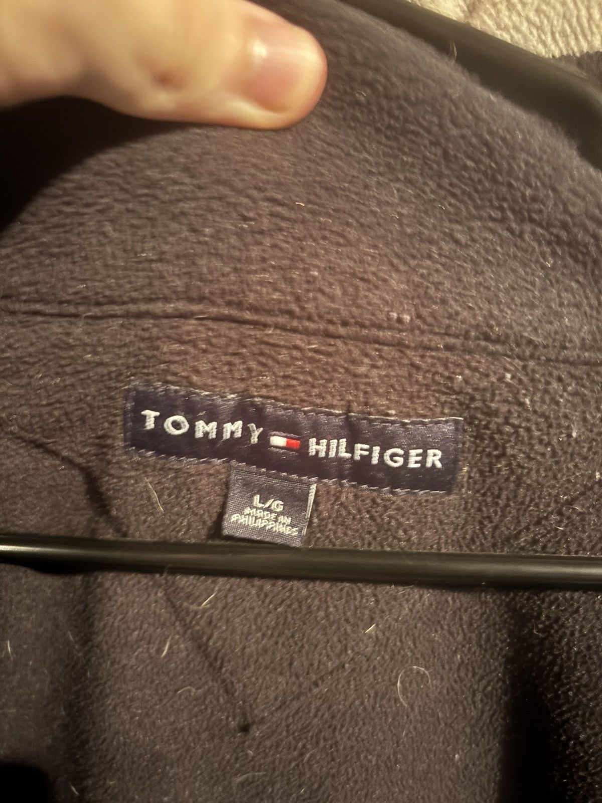 Tommy Hilfiger Vintage fleece sweater Size US L / EU 52-54 / 3 - 2 Thumbnail