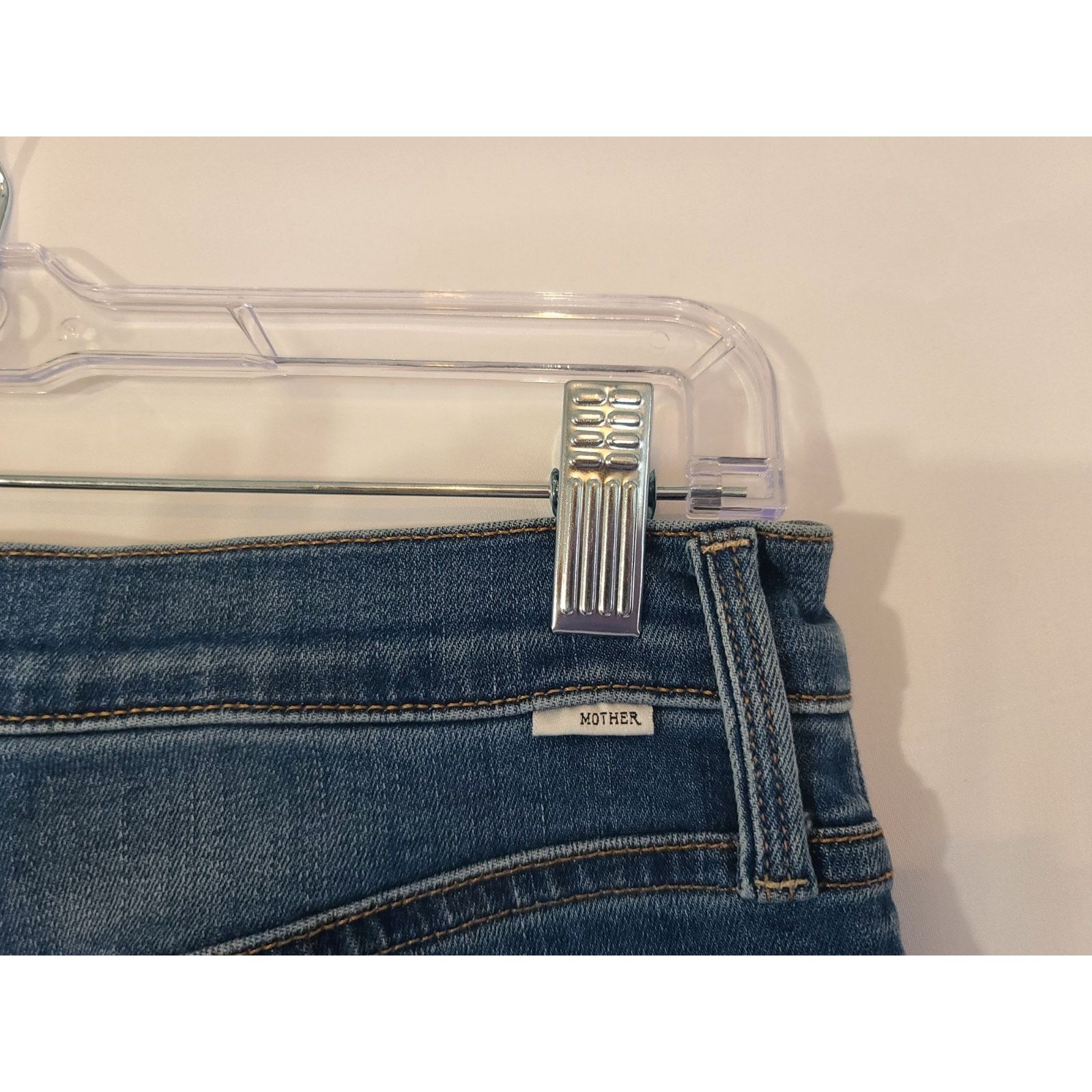 Other New W/Tags Mother The Mid Rise Rider Ankle Jeans Lhasa 30 Size 30" / US 8 / IT 44 - 7 Thumbnail