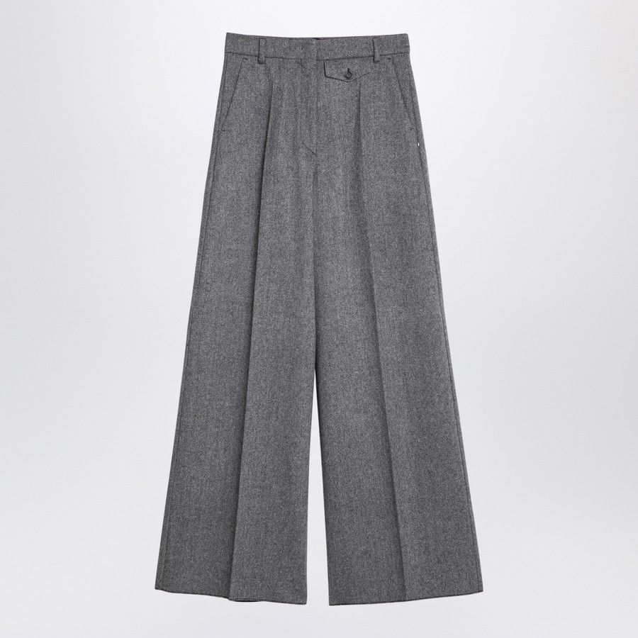Sportmax o1d2blof1024 Pant in Grey Size 26" / US 2 / IT 38 - 1 Thumbnail