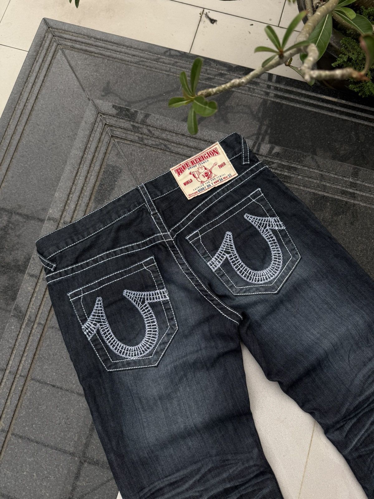 True Religion 90’s TRUE RELIGION RARE DENIM Y2K VINTAGE POCKET LOGO PANTS Size US 34 / EU 50 - 14 Thumbnail